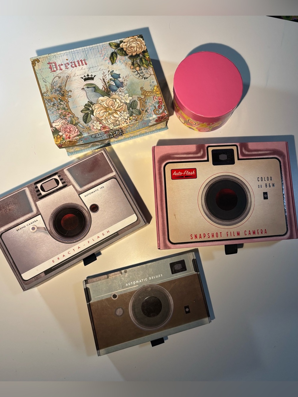 Vintage-style Decorative Storage Boxes
